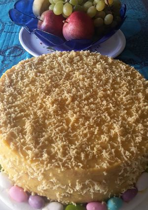 A picture of AMIEs Perfect YEMA Cake.