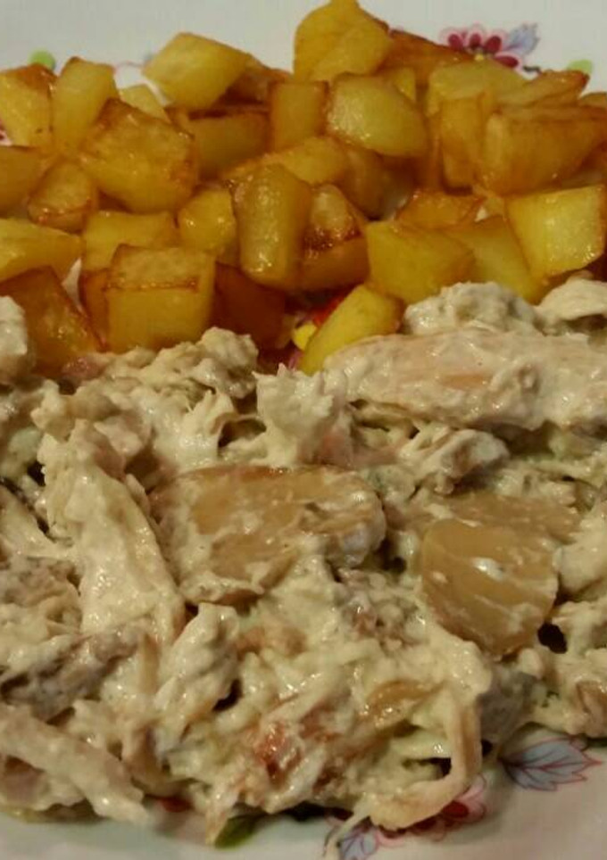 Una foto de Receta de aprovechamiento de pollo asado