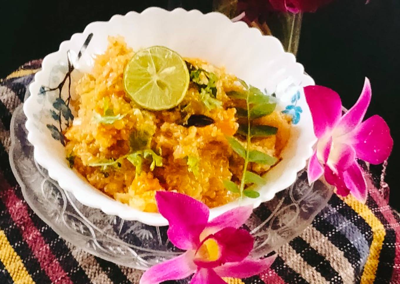 Quinoa and mixed vegetables pulao