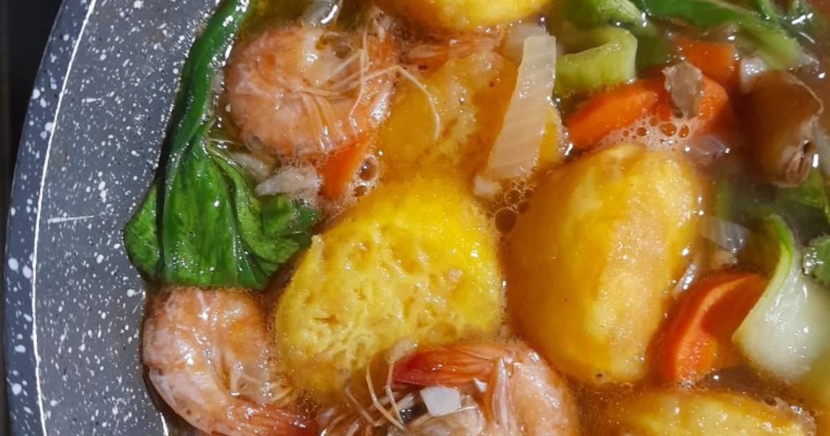 Resep Sapo Tahu Udang Oleh Darin Safa Cookpad