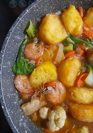 Foto resep Sapo Tahu Udang
