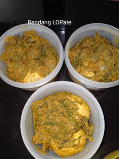 Foto resep Rendang Lokan Pakis Telur