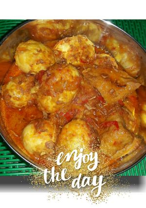 Foto resep Telur Bumbu Merah