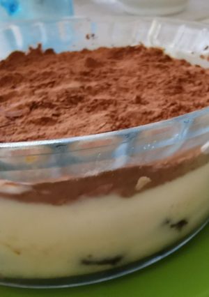 Foto resep Tiramisu bolu coklat ala rumahan