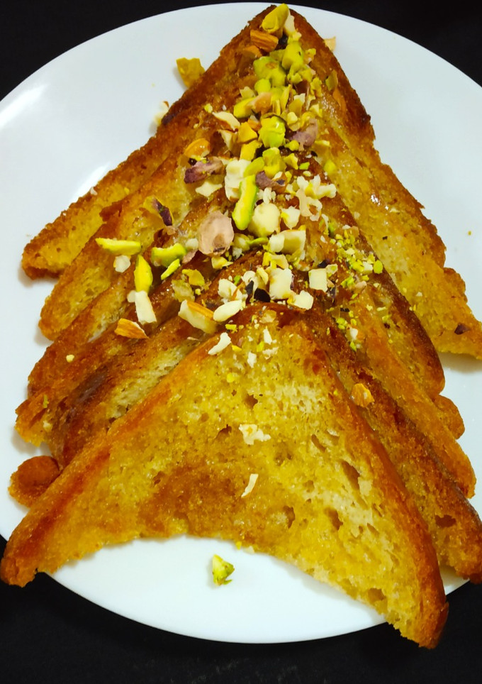 ஷாகி துக்டா (Shaahi Thukda Recipe in Tamil) செய்முறை முக்கிய புகைப்படம்