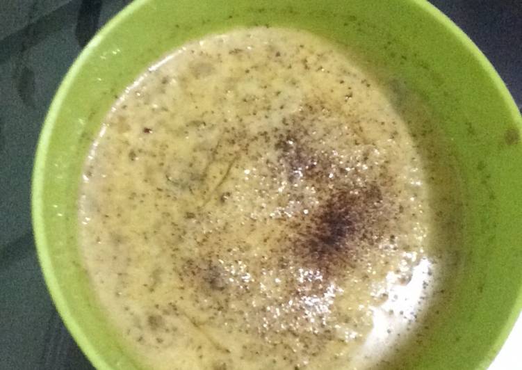 Snack mpasi 7bulan - puding pisang