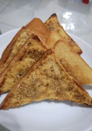 Foto resep Roti tawar goreng ayam