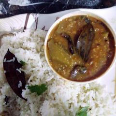 A picture of Hyderabadi Daalcha.