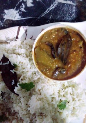 A picture of Hyderabadi Daalcha.