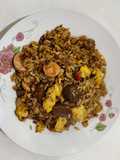 Nasi Goreng Bakso Sosis Pedas Manis