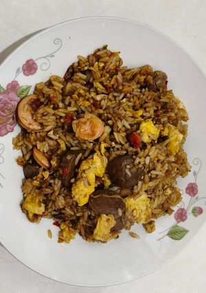 Foto resep Nasi Goreng Bakso Sosis Pedas Manis