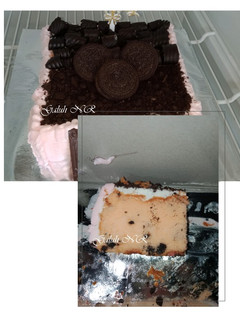 Foto resep 24. Strawberry Oreo Milk Chiffon Cake #13