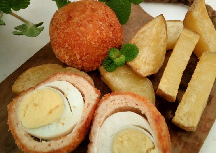 Anti Ribet, Memasak Katsu Scotch Egg Yang Mudah