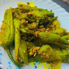 A picture of Dahi wali mirch 🌶️.