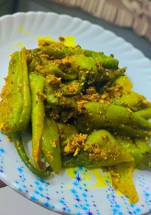 A picture of Dahi wali mirch 🌶️.