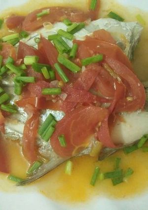 Hình của món Cá cờ sốt cà chua.