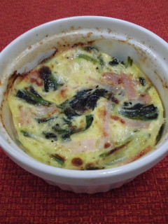 A picture of Spinach Quiche.