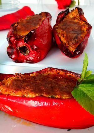 Une photo de Poivrons farcis veggie