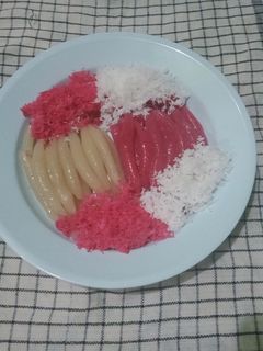 Foto resep Cenil Merah Putih