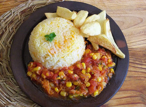 Una foto de Tomaticán Vegetariano