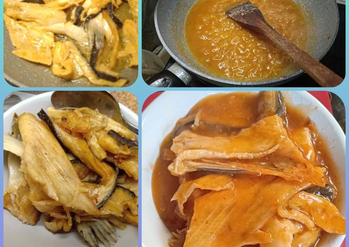 Resep Tulang salmon asam manis simple oleh aisidin danuartha - Cookpad