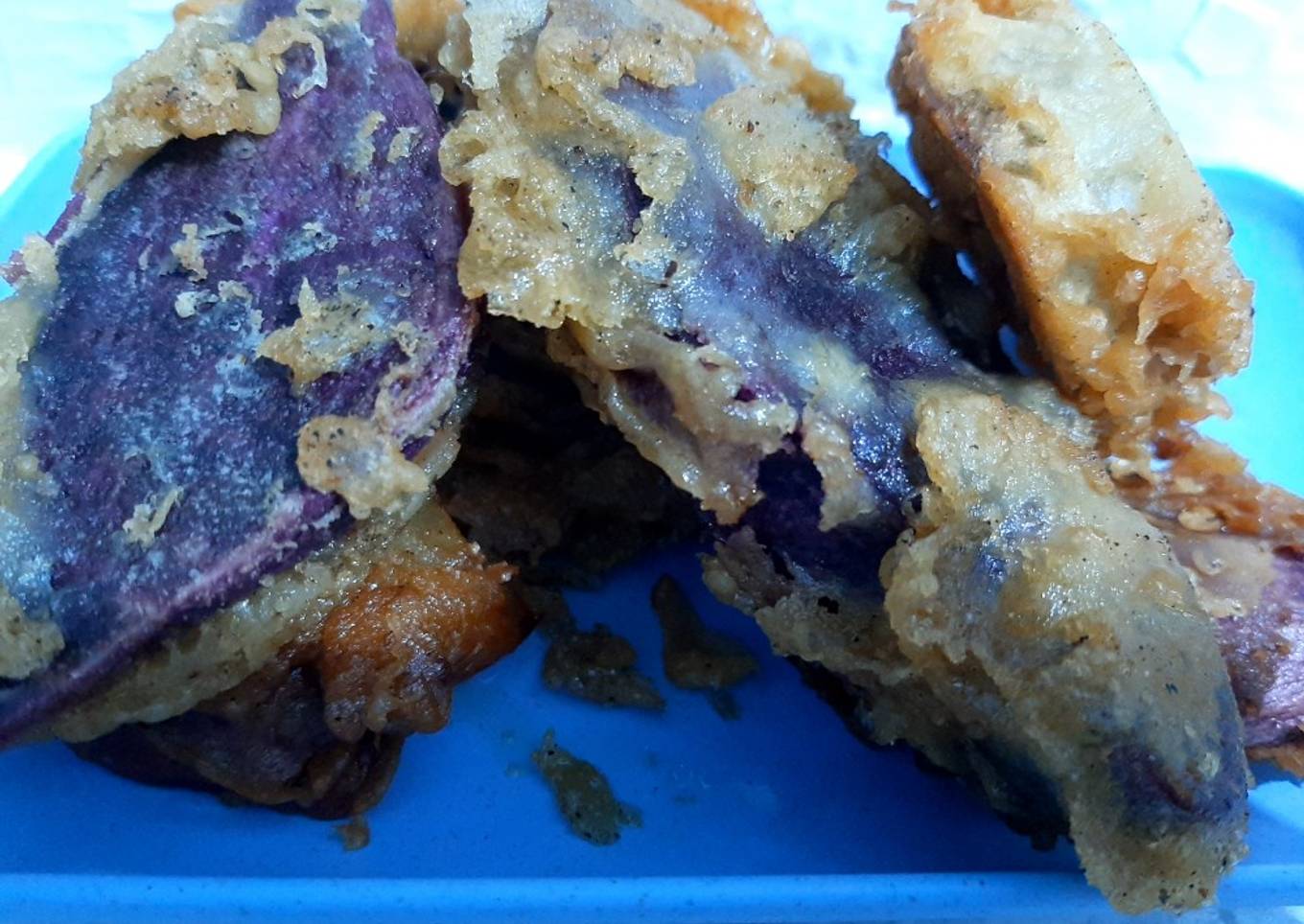 Resep Ubi ungu goreng kriuk, Sempurna