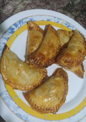 Una foto de Obleas rellenas de atún pisto y huevo duro