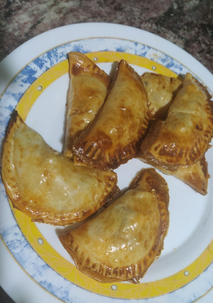 Una foto de Obleas rellenas de atún pisto y huevo duro