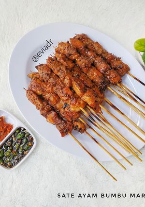 Foto resep Sate Ayam Bumbu Maranggi