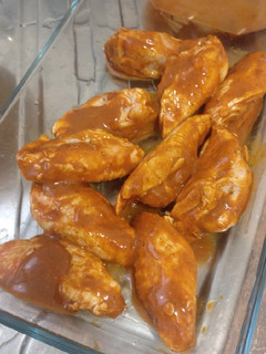 Una foto de Alitas de pollo picante