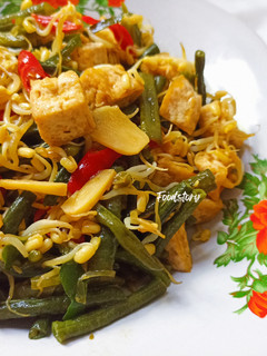 Foto resep Tumis Kacang Panjang Tahu Tauge