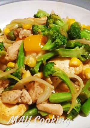 Foto resep Cah brokoli tahu sutra