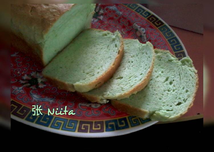  Resep Roti Tawar Pandan  oleh Zhang Nita Cookpad