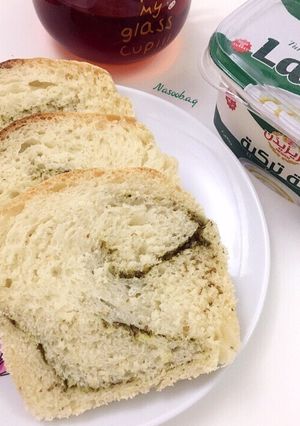 صورة لوصفة خبز هش محشي بالزعتر 🍞