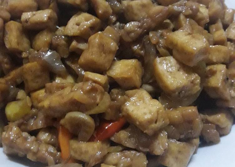 Orek tatem Saus Lada Hitam