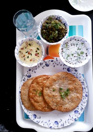 A picture of Aligarh special street food.