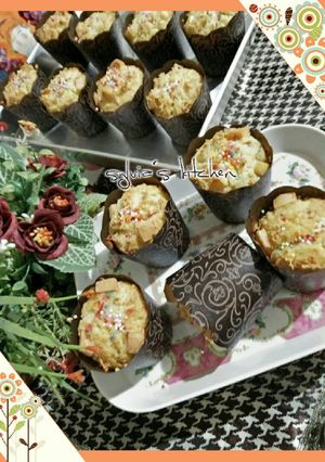 Foto resep Cheese Custard Muffins (step by step)