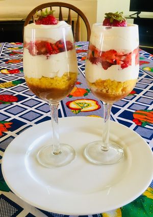 Una foto de Postre improvisado