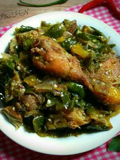 Foto resep Ayam Cabe Hijau