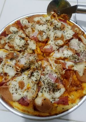 Foto resep Pitzza ala rumahan