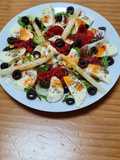 149. Ensalada de Mozzarella con Salsa Thai