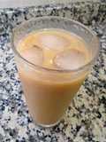 Iced latte o café con leche frío