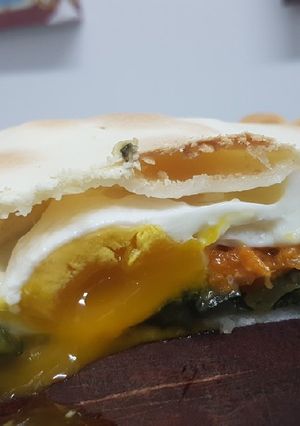 Una foto de Tarta tricolor sin TACC