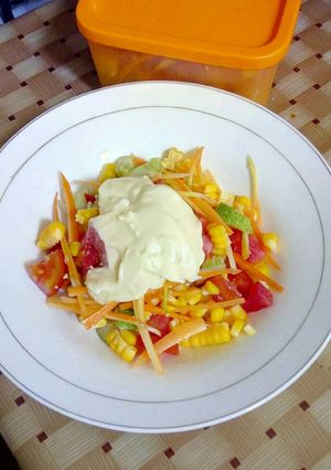 Foto resep Salad Sayur very simple