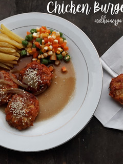 Foto resep Chicken Burger Steak