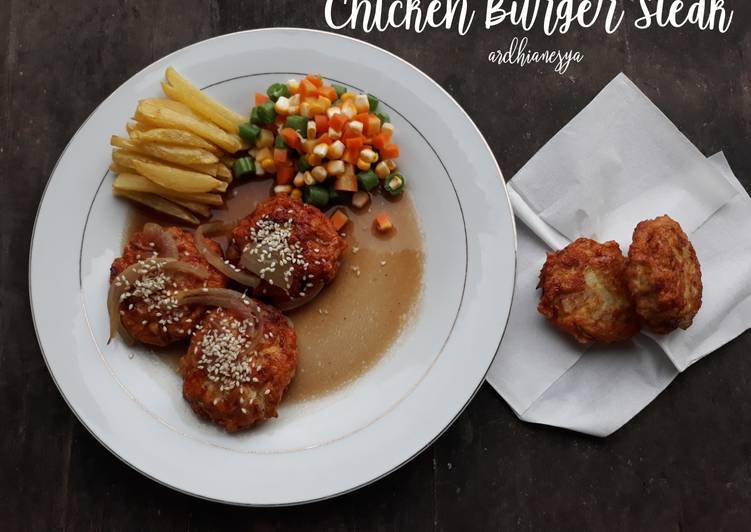 Chicken Burger Steak