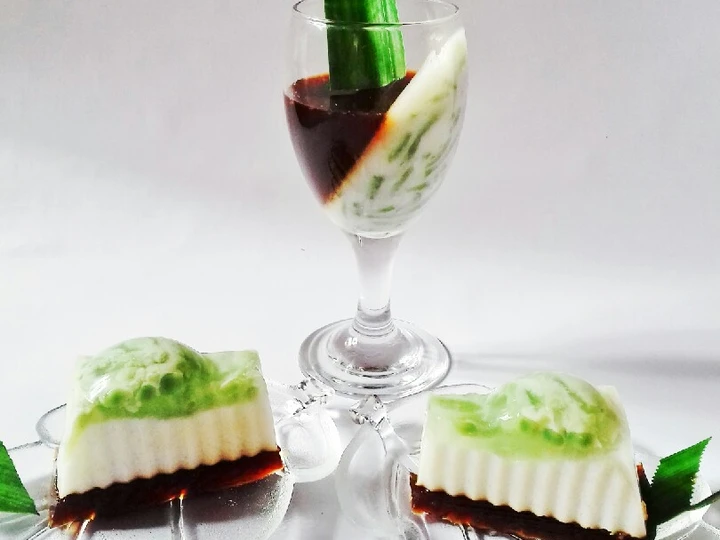 Cara Mudah Membikin Resep Puding Cendol GulMer yang Enak Banget Anti Ribet, Menggugah Selera