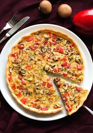 Gemüsequiche Rezepthauptbild