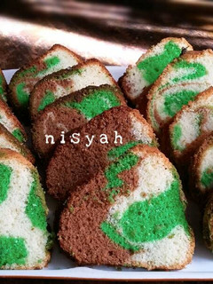 Foto resep Bolu Nutrijell Tiga Rasa ~ "Chiffon KW Super" 💚