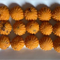A picture of Bhangi bundina ladoo.